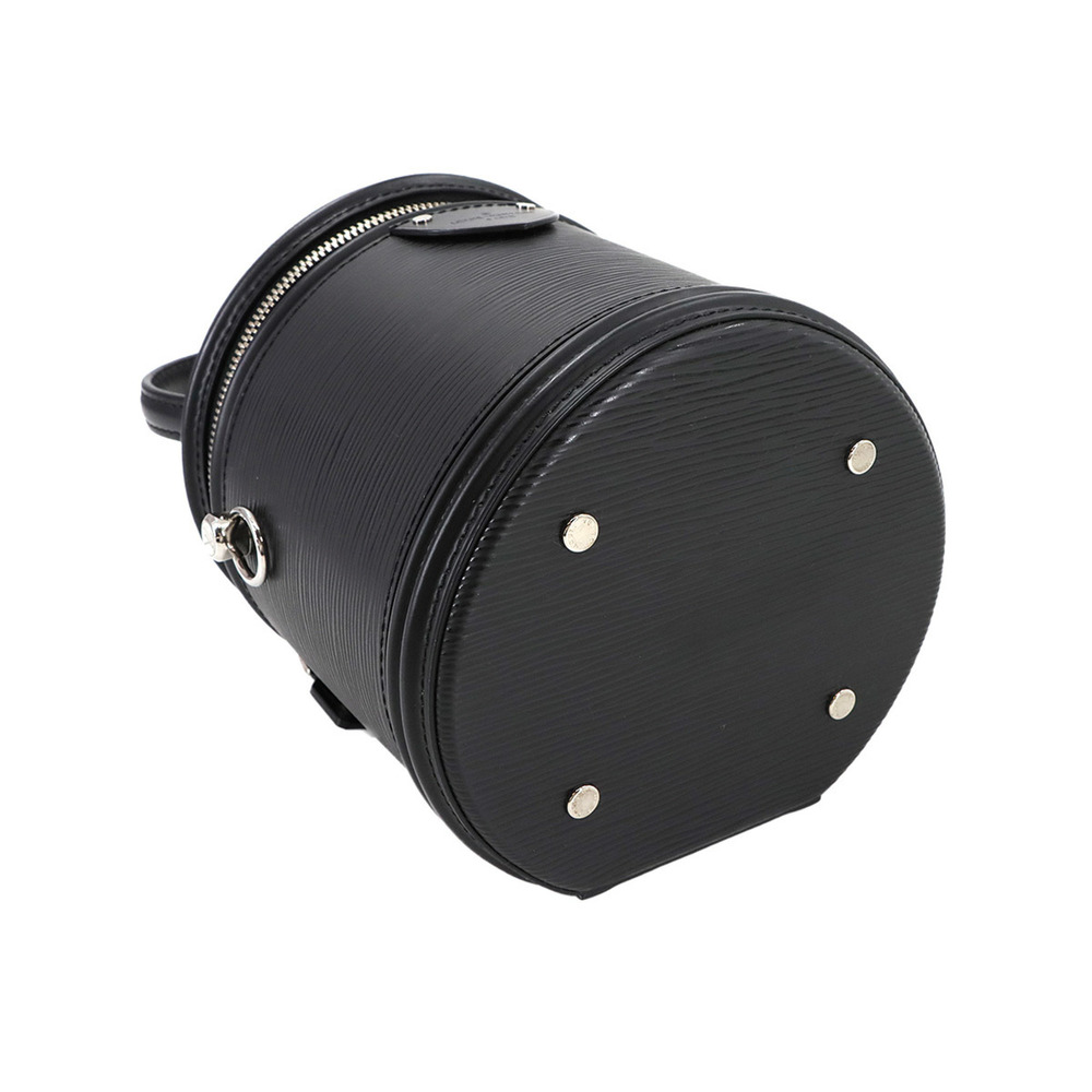 LOUIS VUITTON Black Leather Shoulder Bag - Picture 5 of 9